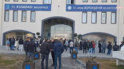  Kuşadası Belediyesi'ne yönelik "rüşvet ve irtikap" soruşturması kapsamında 21 şüpheli