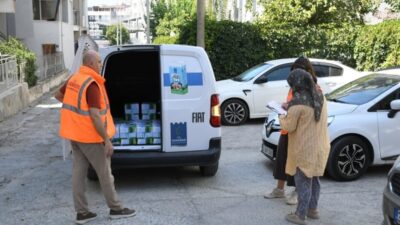 Kuşadası Belediyesi, sosyal belediyecilik çalışmaları kapsamında kentteki ihtiyaç sahibi ailelerin