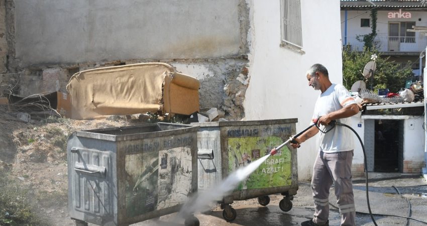 Kuşadası Belediyesi, Dağ Mahallesi’nde gerçekleştirdiği kapsamlı çalışmayla cadde ve sokakları