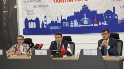 Kütahya Belediye Başkanı Eyüp Kahveci, AFAD tarafından düzenlenen Kütahya İl