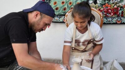 Kütahya Belediyesi tarafından "çocukların yaz tatiline keyifli geçirmesi amacıyla" düzenlenen
