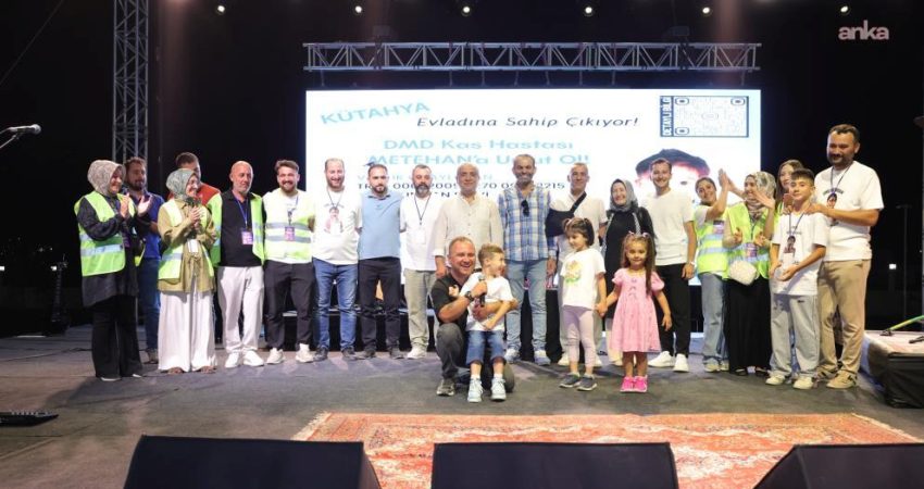 Kütahya’da DMD hastası Metehan’ın tedavi sürecine destek olmak amacıyla başlatılan