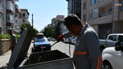 Lüleburgaz Belediyesi, yaz aylarında kötü koku ve bakteri oluşumunun önüne