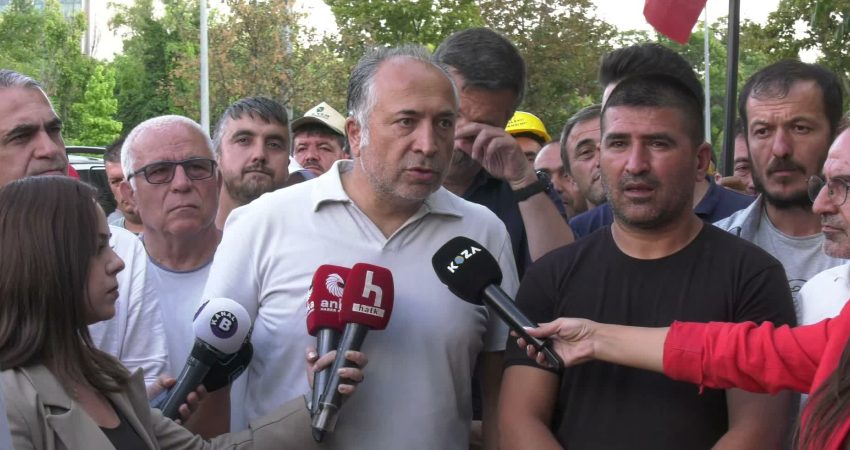 Bağımsız Maden İş Sendikası üyesi Doruk Madencilik ve Elazığ ETİ