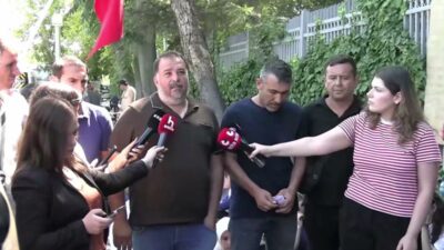Doruk Madencilik ve Elazığ Eti Gümüş işçileri, alacaklarının ödenmesi talebiyle