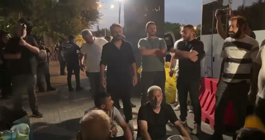 Bağımsız Maden-İş Sendikası üyesi madencilerin Enerji ve Tabii Kaynaklar Bakanlığı