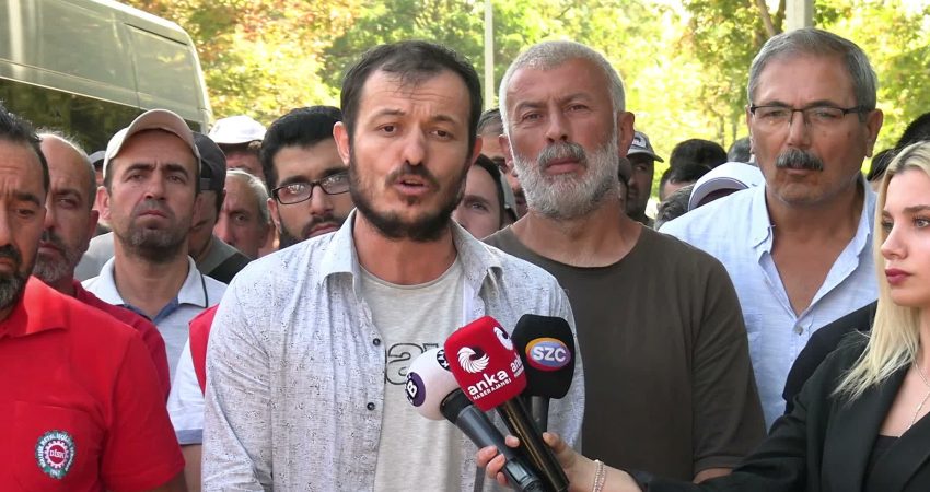 Bağımsız Maden İş Sendikası üyesi Doruk Madencilik ve Elazığ ETİ