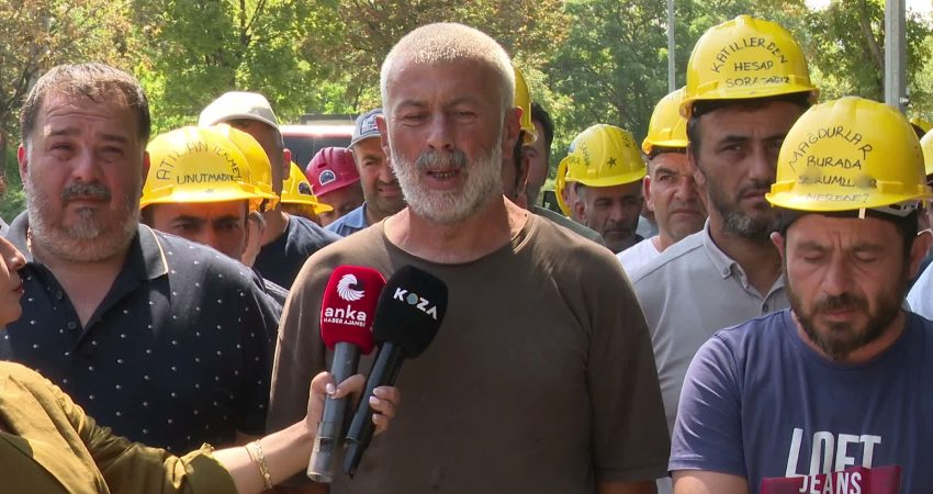 Bağımsız Maden İş Sendikası üyesi Doruk Madencilik ve Elazığ ETİ
