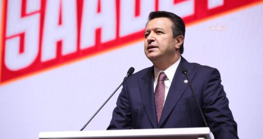 Mahmut Arıkan’dan İsrail’in Suriye saldırılarına ilişkin TBMM’ye olağanüstü toplantı çağrısı Saadet Partisi Genel Başkanı Mahmut Arıkan, İsrail’in Suriye’de Türkiye sınırına