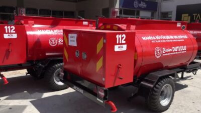 Manisa Büyükşehir Belediyesi, kırsal mahallelerde orman yangınlarına karşı ilk müdahale