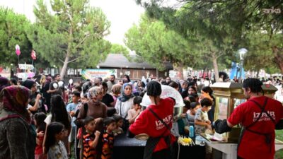 Manisa Büyükşehir Belediyesi'nin "Mahallemde Şenlik Var" etkinlikleri, çocukları ve aileleri