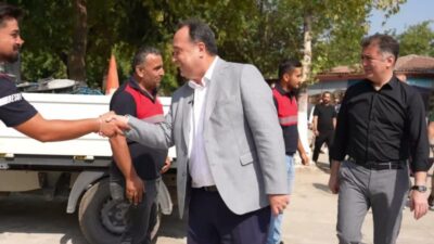 Manisa Büyükşehir Belediyesi'nin baştan sona yenilediği Akpınar Mesire Alanı'nda çalışmalar