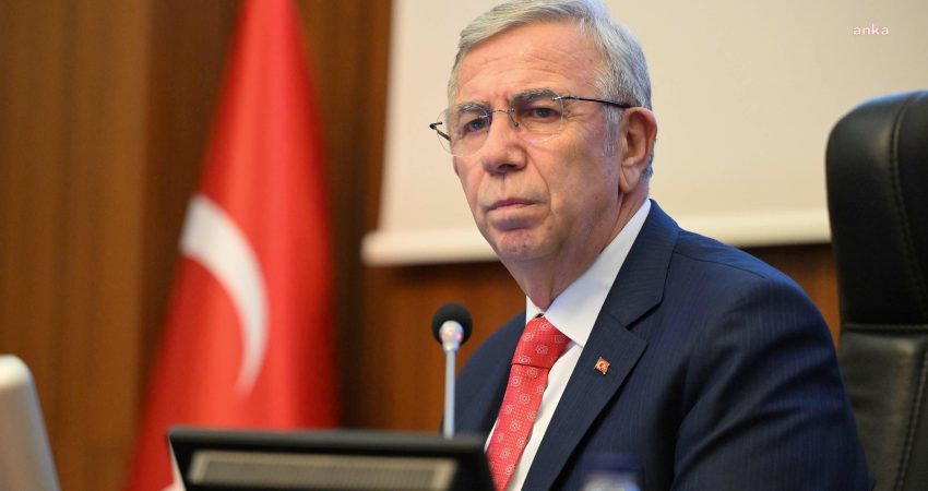 Ankara Büyükşehir Belediye Başkanı Mansur Yavaş, eski CHP Genel Başkan