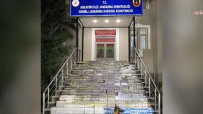 Mardin’in Nusaybin ilçesinde jandarma ekiplerinin bir araçta yaptığı aramada, piyasa