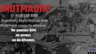 Kamu Emekçileri Sendikaları Konfederasyonu (KESK), 17 Ağustos 1999'da meydana gelen Marmara
