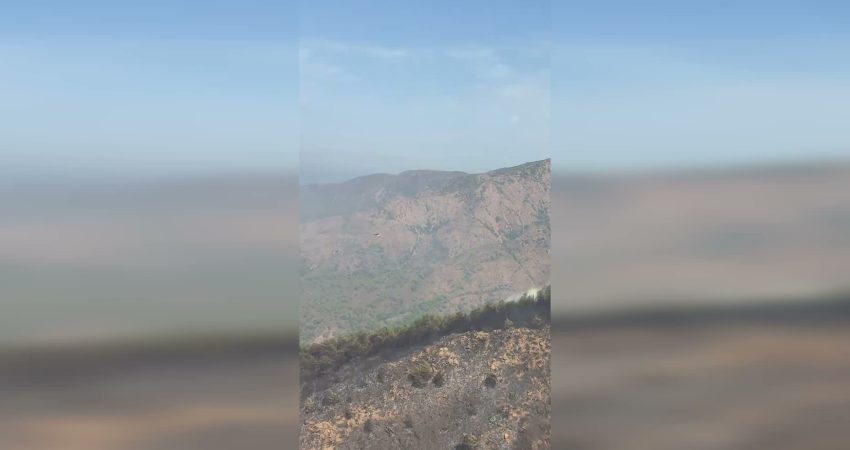 Orman Genel Müdürlüğü (OGM), Marmaris Aksaz’da karadan ulaşımın mümkün olmadığı