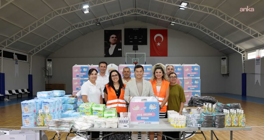 Marmaris Belediyesi, “Hoş Geldin Bebek Paketi” ile bebek sahibi ailelerin sevincine