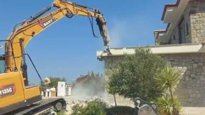 Muğla’nın Marmaris ilçesine bağlı Söğüt Mahallesi’nde, yapı kayıt belgesi iptal