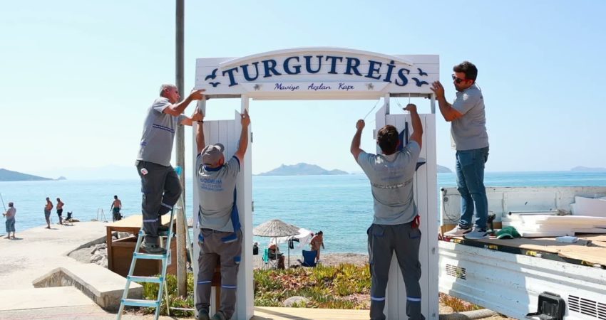 Bodrum Belediyesi tarafından hayata geçirilen "Maviye Açılan Kapı" projesinin ikinci