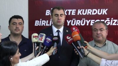 YENİ Parti İzmir İl Başkanı Çağatay Güç, Menderes Belediye Başkan