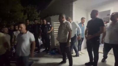 İzmir’in Menemen ilçesinde 13 kişinin yaralandığı silahlı kavganın ardından polis