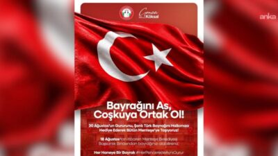Menteşe Belediyesi, 30 Ağustos Zafer Bayramı öncesinde "Her Haneye Bir