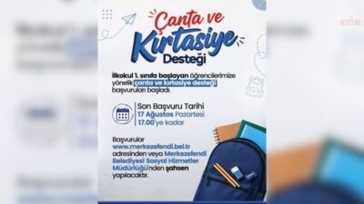 Merkezefendi Belediyesi, 2026-2027 eğitim öğretim yılında ilkokul birinci sınıfa başlayacak