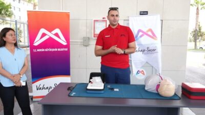 Mersin Büyükşehir Belediyesi Sağlık İşleri Dairesi Başkanlığı koordinasyonunda Macit Özcan