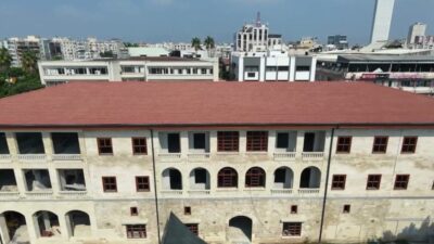 Mersin Büyükşehir Belediyesi tarafından restorasyonu tamamlanan tarihi Taş Bina, Mersin