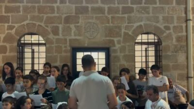 Mardin’in Midyat ilçesinde yer alan tarihi Mor Ahısnoyo Kilisesi’nde, Süryani
