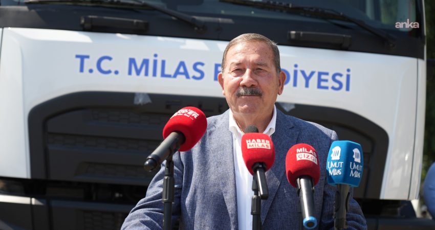 Milas Belediyesi’nin araç filosu güçleniyor Milas Belediyesi, araç filosuna katılan 1 adet konteyner yıkamalı çöp
