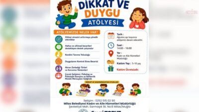 Milas Belediyesi, çocuklarda artan dijital ekran kullanımının olumsuz etkilerini azaltmak