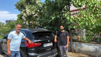 Almanya’nın Münih kentinden Türkiye’ye tatil için gelen Çınar ailesinin yolculuğu,