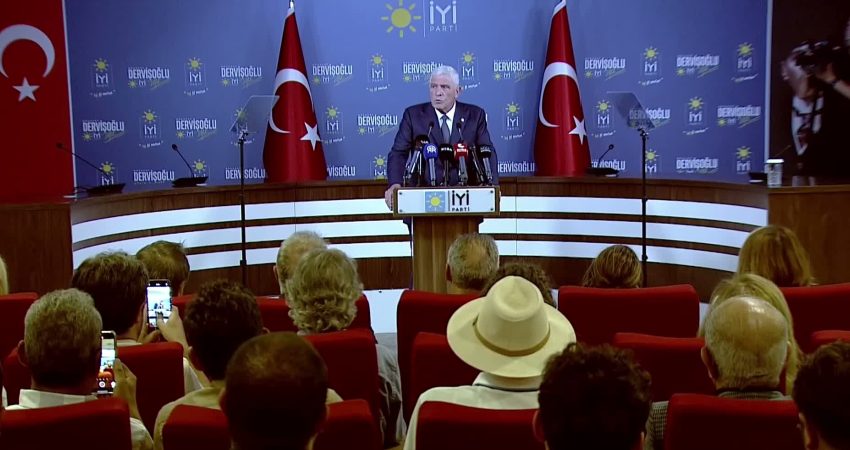 İYİ Parti Genel Başkanı Müsavat Dervişoğlu, Suriye Demokratik Güçleri'nin (SDG) kendisini