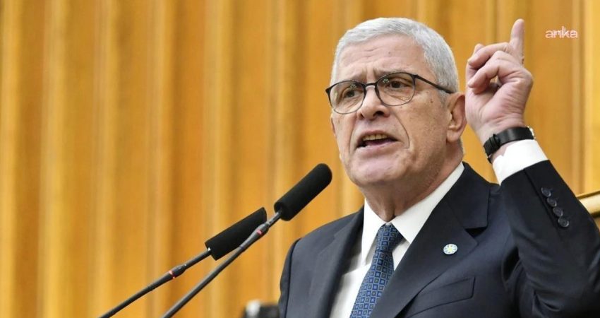 İYİ Parti Genel Başkanı Müsavat Dervişoğlu, TBMM Genel Kurulu’nda yarın