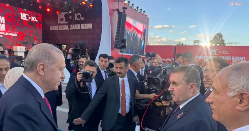 BBP Genel Başkanı Mustafa Destici, AK Parti'nin 25'inci kuruluş yıl dönümü