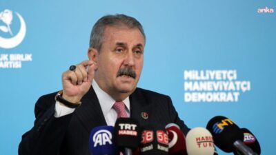 Büyük Birlik Partisi (BBP) Genel Başkanı Mustafa Destici, 17 Ağustos
