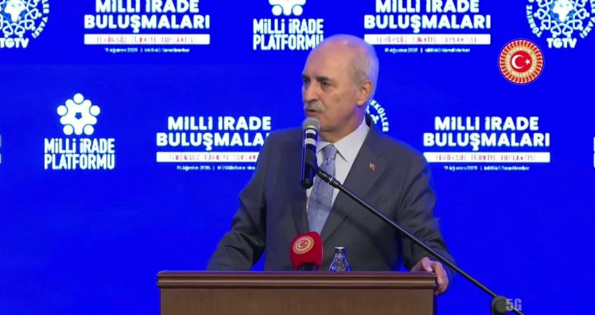 Numan Kurtulmuş: Türk Devleti bu meseleden kurtulmasın, uğraşmaya devam etsin diye plan yapan nice odaklar var TBMM Başkanı Numan Kurtulmuş, çözüm sürecine ilişkin "Çok şükür bu