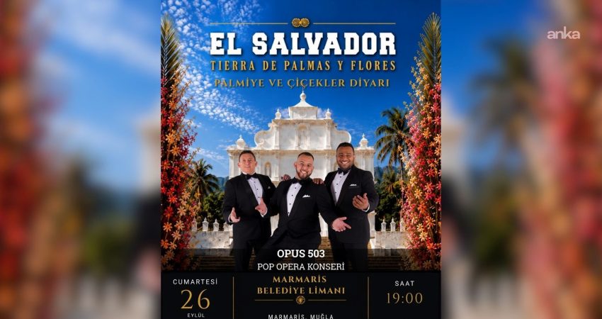 El Salvador’un dünyaca tanınan pop-lirik vokal üçlüsü “OPUS 503”, El