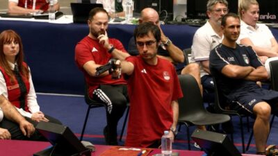 Ortahisar Belediyesi'nin milli sporcusu Buğra Selimzade, İtalya’nın Taranto kentinde düzenlenen