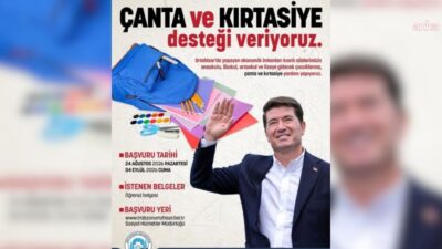 Ortahisar Belediyesi, yeni eğitim öğretim yılı öncesinde ekonomik imkanları kısıtlı