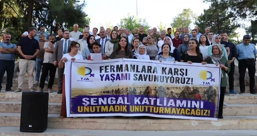 Özgür Kadın Hareketi (TJA), Şengal'de 12 yıl önce yaşananların soykırım