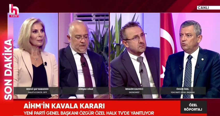 YENİ Parti Genel Başkanı Özgür Özel, kendisinin cumhurbaşkanı adayı olup
