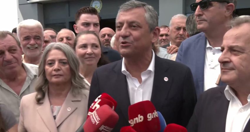 YENİ Parti Genel Başkanı Özgür Özel, saha çalışma programı kapsamında