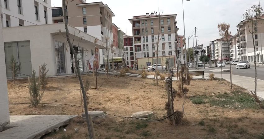 Malatya’nın Yeşilyurt ilçesine bağlı Zaviye Mahallesi’nde, 6 Şubat depremlerinin ardından