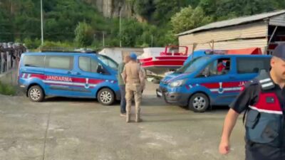 Rize'nin Balıkçı Köyü limanı açıklarında Kuzuoğlu Grup tarafından faaliyete geçirilmek istenen