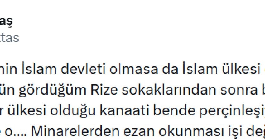 Recep Tayyip Erdoğan Üniversitesi (RTEÜ) İlahiyat Fakültesi Öğretim Üyesi Prof.