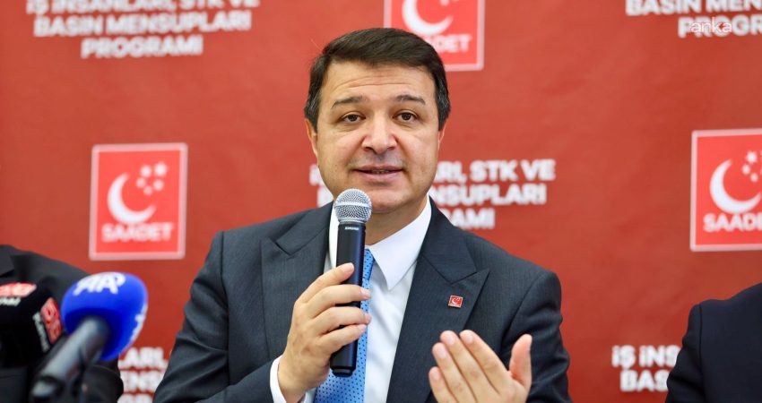 Saadet Partisi Genel Başkanı Mahmut Arıkan, "Bazı simsarlar var, A