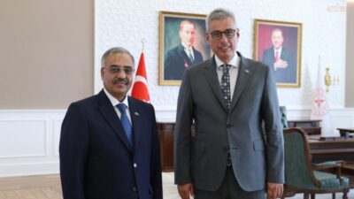 Sağlık Bakanı Kemal Memişoğlu, D-8 Genel Sekreteri Sohail Mahmood ile
