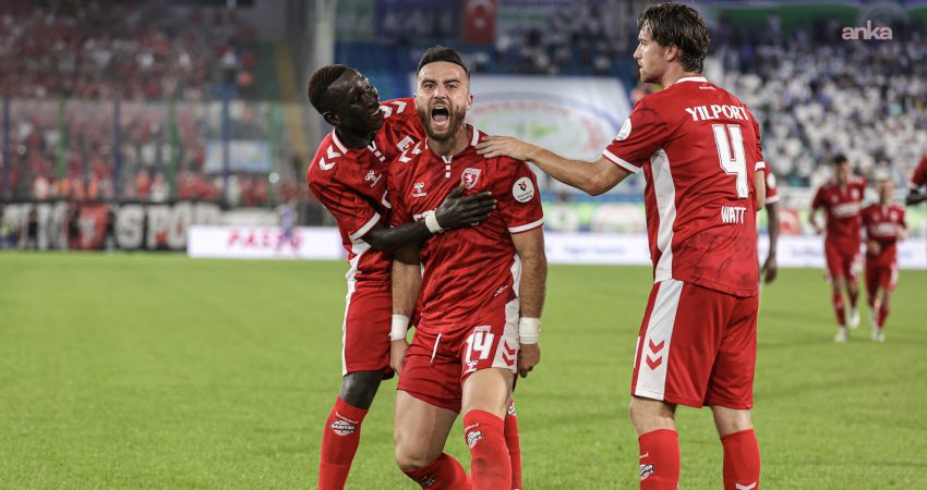 Trendyol Süper Lig’in 2’nci haftasında Samsunspor, deplasmanda Çaykur Rizespor’u 2-0